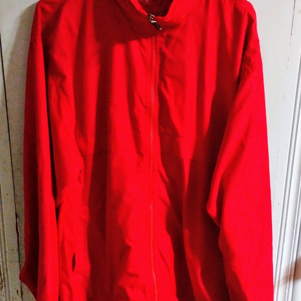 Vibrant Red Jacket